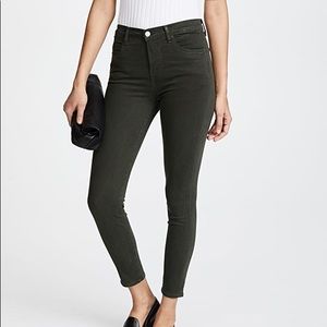 J BRAND Alana High Rise Skinny Pants Denim 25